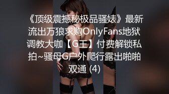 《顶级震撼秘极品骚婊》最新流出万狼求购OnlyFans地狱调教大咖【G王】付费解锁私拍~骚母G户外爬行露出啪啪双通 (4)