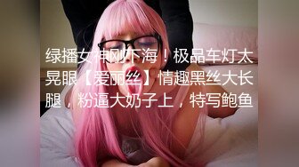 绿播女神刚下海！极品车灯太晃眼【爱丽丝】情趣黑丝大长腿，粉逼大奶子上，特写鲍鱼